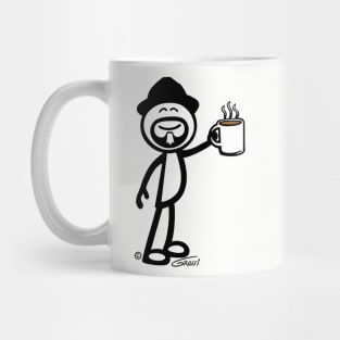 GG Coffee Guy Stick Figure Mug